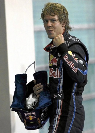 Vettel, tras logar la 'pole' en Abu Dabi