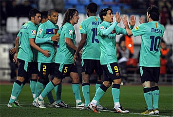 Almería 0-8 Barcelona