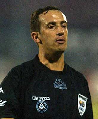 El rbitro argentino Federico Beligoy.