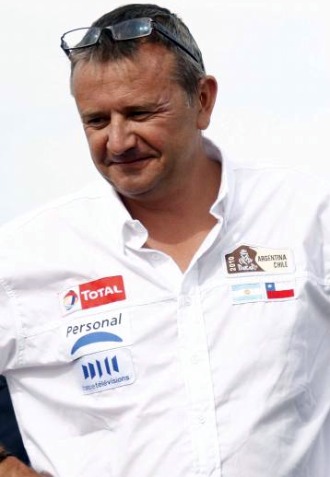 El director del Dakar, Etienne Lavigne.