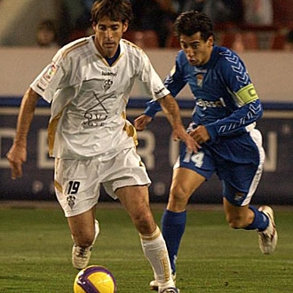 El Albacete y Xerez en un partido de la temporada 07/08.