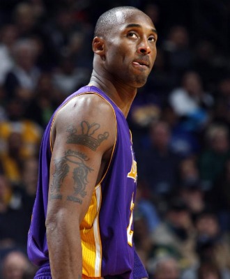 Kobe, enfadado