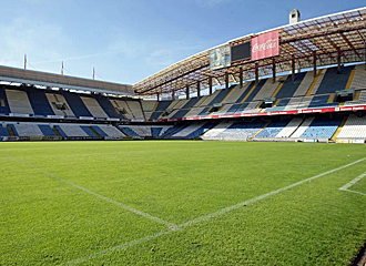 Imagen del estadio de Riazor.
