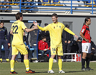 Borja y Quini sern las amenazas del Alcorcn en el estadio del Huesca