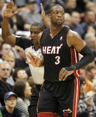 Wade tira del carro de los Heat.