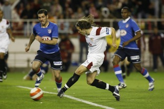 Capel marca frente al Atltico en el ltimo partido en el que el Sevilla repiti un once en Liga.
