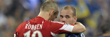 Robben y Sneijder