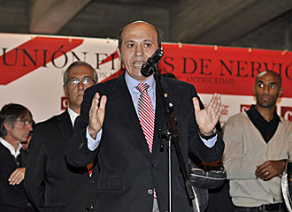 Jos Mara del Nido, presidente del Sevilla.