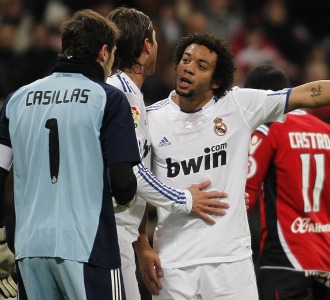 Iker y Marcelo discuten ante Ramos