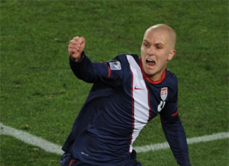 Bradley celebra un gol en el Mundial