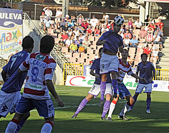 Imagen del partido de la primera vuelta entre Granada y Valladolid