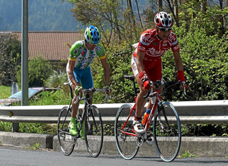 Jordi Riera, en la Vuelta al Pas Vasco 2008.