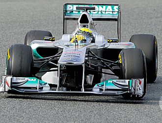 Rosberg marc el mejor registro en el tercer da de entrenamientos en Montmel
