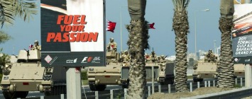 Tanques en Manama