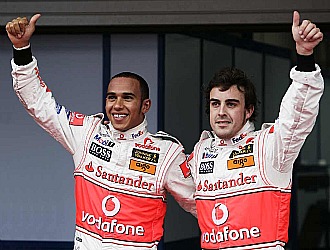 Alonso y Hamilton cuando compartan un mismo equipo: McLaren
