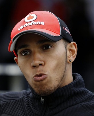 El ingls de McLaren, Lewis Hamilton