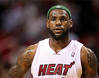 LeBron James, jugador de los Miami Heat