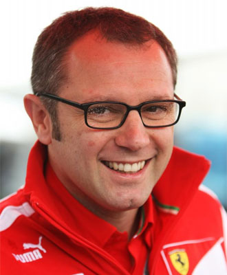Stefano Domenicali, director deportivo de Ferrari.