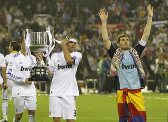 Iker y Pepe celebran el ttulo del mircoles