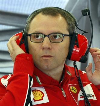 Stefano Domenicali, director deportivo de Ferrari