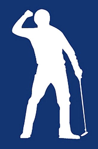 La silueta de Ballesteros, en el logotipo