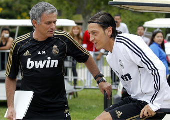 Mourinho y Ozil