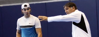 Rafa y Toni Nadal