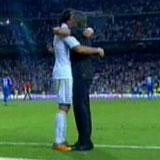 Mourinho y Cristiano, abrazados