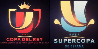 Logos Copa del Rey y Supercopa