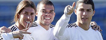 Ramos, Pepe y Cristiano