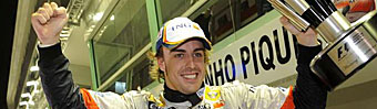 Alonso en Singapur 2008