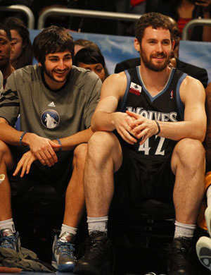 kevin love and ricky rubio