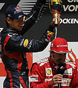 Alonso y Vettel