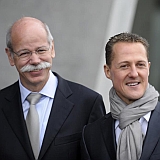 Dieter Zetsche y Schumacher