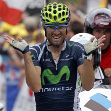 Valverde, ganador de la 17 etapa del Tour de Francia 2012. FOTO: RTRPIX