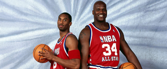 Kobe Bryant y Shaquille O'Neal