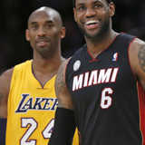 Kobe Bryant y LeBron James