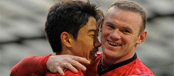 Kagawa y Rooney