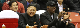 Kim Jong Un y Dennis Rodman