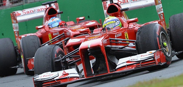 Lucha al rojo vivo en Ferrari