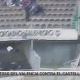 Incidentes entre aficiones en el derbi amistoso del Valencia en Castalia