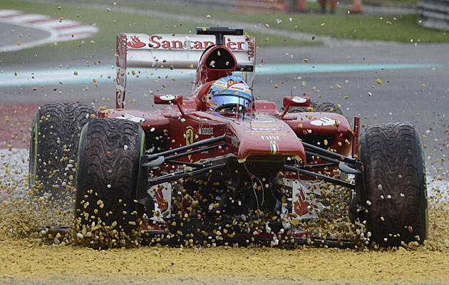 Cero de Fernando Alonso en su Gran Premio 200