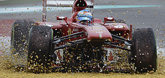 Cero de Fernando Alonso en su Gran Premio 200