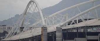 La cubierta del estadio olmpico de Ro podra caer con vientos de ms de 63 km/h