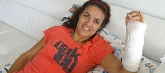 Nuria Llagostera: Tengo ganas de volver a pegar un revs sin dolor