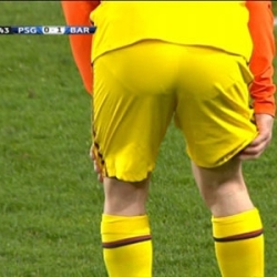 Messi sufre una rotura en el bceps femoral