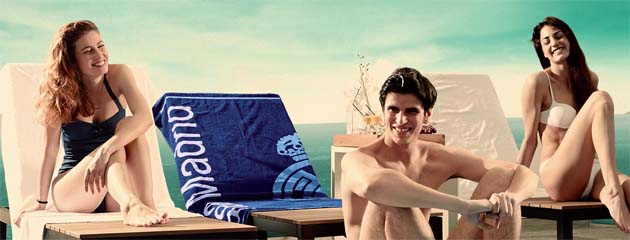 Playa, piscina toalla oficial Real Madrid