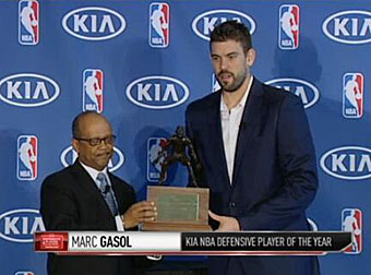 Marc Gasol es el muro de la NBA