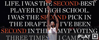 Kevin Durant, el MVP cansado de ser segundn