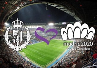 El Valladolid jugar con una camiseta de Madrid 2020